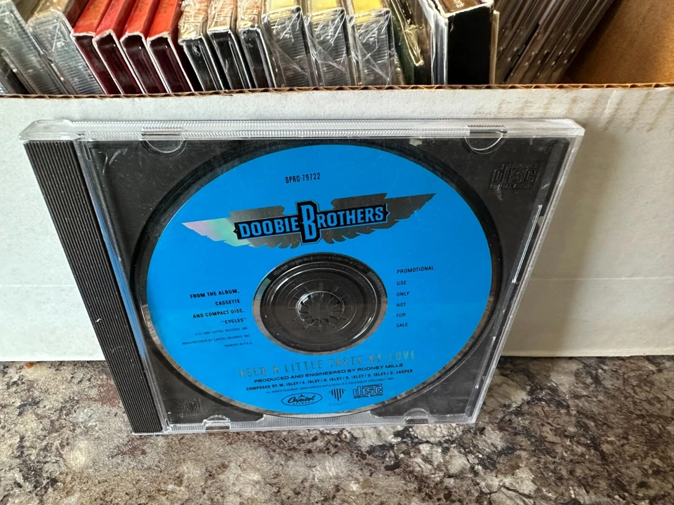 Doobie Brothers Need a Little Taste of Love (CD) 1989 NM Capitol Promo Single - Image 1 of 1