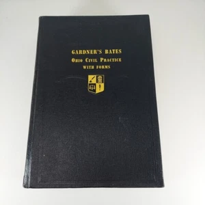 Gardner's Bates Ohio Civil Practice With Forms Vol 4, 1958 & 1969-70 Supplement - Picture 1 of 14