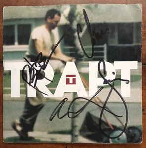 Trapt Rock Band Autographed CD Cover Self Titled 2002 Guaranteed Authentic - Picture 1 of 1