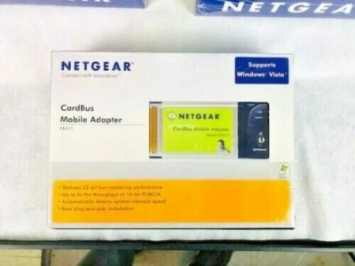 Netgear FA511 CardBus Mobile Adapter NEW (U1026) - Image 1 of 2