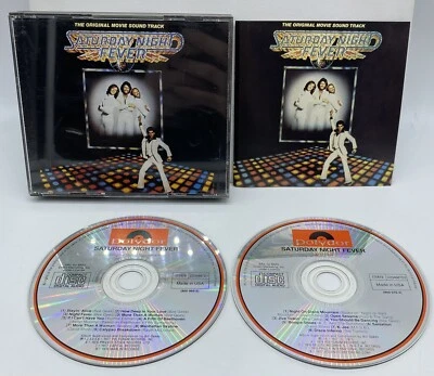 Bee Gees Saturday Night Fever Original Movie Soundtrack 2 CD's Polydor 800 068-2 - Image 1 of 4
