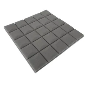 6pcs 50x50x3cm Studio Acoustic Foam Soundproof Wall Panels Sound Absorption Trea - Picture 1 of 30