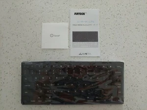 ARTECK HB098 Ultra-Slim Bluetooth Keyboard  iOS Android Windows.NEW - Picture 1 of 6