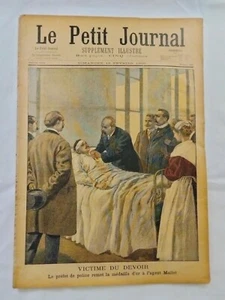 Le Petit Journal - antike französische Zeitung 18. Februar 1900 - große Gravuren - Bild 1 von 5