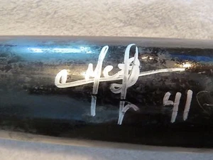 CARLOS MESA~BASEBALL~SCHLÄGER~KARTE~SPIELER~SPIEL~GEBRAUCHT~SIGNIERT~AUTO~PIRATEN~AUTHENTISCH - Bild 1 von 4