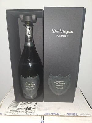 Botella Vacía Dom Perignon P2 Con Caja Champagne Premium 750 Ml Foto 1 de 3