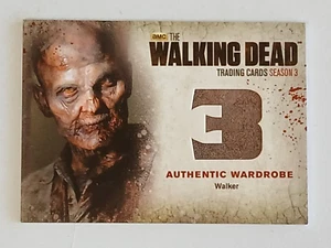 Walker Wardrobe Card #W1 Walking Dead S3 (Cryptozoic, 2014) - Bild 1 von 3