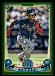 2019 Topps Gypsy Queen Green Ozzie Albies Atlanta Braves #104 - Picture 1 of 2