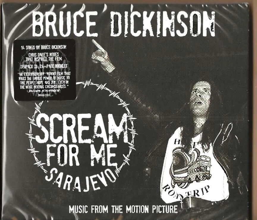 Bruce Dickinson-Iron Maiden - CD -Scream For Me Sarajevo - 2018 - NEUWARE! - Bild 1 von 2