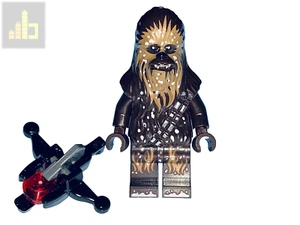 LEGO STAR WARS - HOTH CHEWBACCA COVERED IN SNOW (2022) - FROM SET 75322 - NEW  - Picture 1 of 3