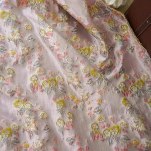 İlhan Floral Woven Jacquard Fabric - Picture 1 of 6