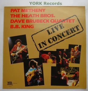 METHENY / HEATH BROS / BRUBECK / KING - Live In Concert - Ex LP Record Kingdom - Picture 1 of 3