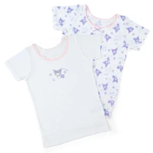 SANRIO Kuromi Kids Short Sleeve Underwear 2 Piece Set 110cm - Picture 1 of 6