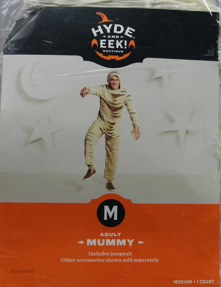 Adult Mummy Halloween Costume Jumpsuit M - Hyde & EEK Boutique