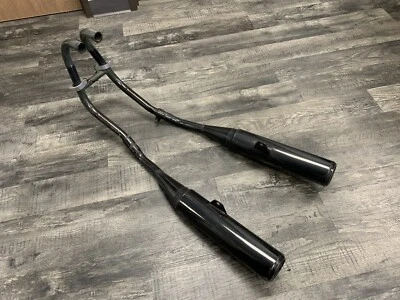 Tubo de escape silenciador izquierdo derecho Kawasaki 1989-2004 EX250 250 Ninja OEM #2 * Foto 1 de 4