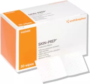 Smith & Nephew 420400 Toallitas protectoras de preparación de la piel compatibles con reducir la fricción 50ct - Imagen 1 de 6