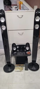 Sistema de sonido envolvente de cine en casa Samsung HT-F6550 Bluetooth 5.1 BluRay 1000 W! - Imagen 1 de 21