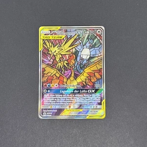 Pokémon Karte Lavados & Zapdos & Arktos GX Deutsch SM210 Black Promo Sealed OVP - Bild 1 von 3
