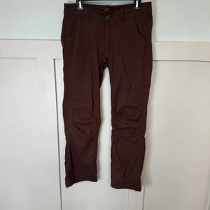 Prana Halle Hose Damen Größe 8 KURZ Stretch Roll Up Bein leicht Wandern - Bild 1 von 12