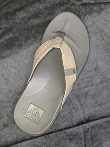 ¡SOLO PIE DERECHO! Sandalia chanclas de playa REEF, marrón, talla 8 - Imagen 1 de 5