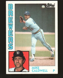 1984 Topps Baseball #605 - Mike Caldwell - Milwaukee Brewers 84-1933 - Picture 1 of 2