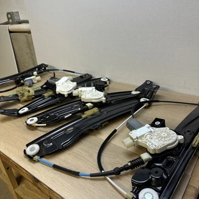 BMW 528i F10 2011-2016 juego de motor regulador de ventana OEM Foto 1 de 4