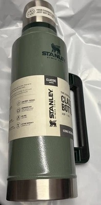 Stanley Classic Legendary Vacuum Bottle 2.0 qt | Hammertone Green