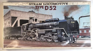 ARII Plastic Model- 1943 Japanese D52 Steam Locomotive (Motorized) #35-800-B HO - Picture 1 of 11