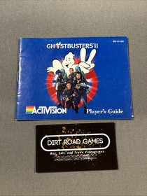Ghostbusters II Ghost Busters 2 Nintendo NES Instruction Manual Only!