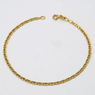 Bracelet en or jaune 18 carts A.51 - Photo 1/4
