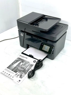 HP LaserJet Pro MFP M127FW All-In-One Monochrome Laser Printer, Pg: 1250, TESTED - Image 1 of 4