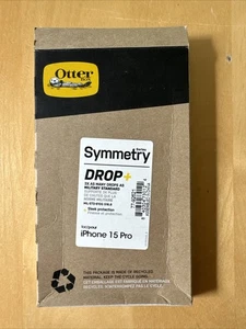 Otterbox Symmetry iPhone 15 Pro Black Case - New - Open Box - Photo 1 sur 5