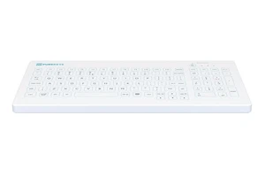 Medical Keyboard Compact FA Wireless White for Hospital, Dentist, Cleanroom, ... - Picture 1 of 4