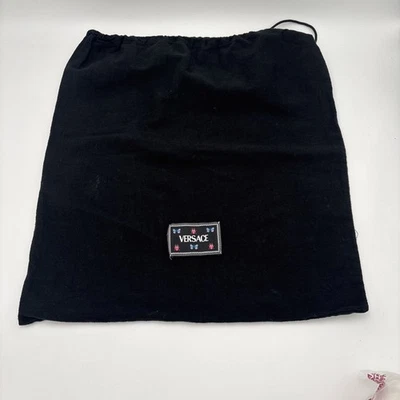 VERSACE LA VACANZA DUST BAG BUTTERFLIES Black 19X18 - Image 1 of 4