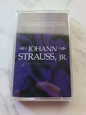 Favorites From The Classics Johann Strauss, Jr. NEW Sealed Cassette Tape 1  - Image 1 of 4