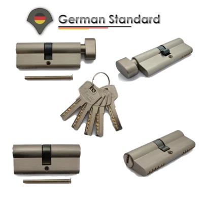 BSAFE Zylinderschloss Knauf Tür Knaufzylinder Profilzylinder Türschloss Zylinder Profi