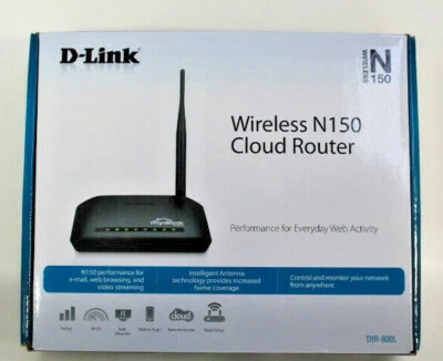D-Link Wireless N 150 Mbps Home Cloud Router (DIR-600L) - Image 1 of 4