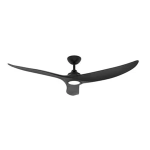 Evolve EC/DC Motor 52" Ceiling Fan with Remote & LED Light in Matt Black by H... - Picture 1 of 1