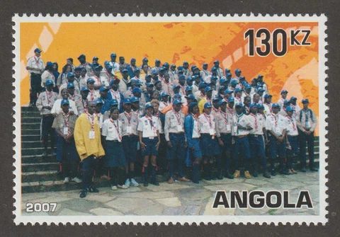 Angola 2007 #1312 Scouting Centenary - MNH Cover
