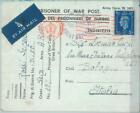 89159 - Go - Historique postal - Courrier de guerre - Carte de prisonnier de guerre envoyée COURRIER AÉRIEN 1945