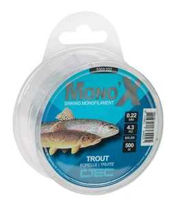 Spro C-Tec Forelle Trout monofile Schnur 0,20mm 0,22mm 0,24mm 0,26mm Clear 500m - Picture 1 of 2