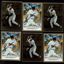 Rafael Palmeiro 1996 Donruss Leaf Preferred STEEL SAMPLE/PROMO Card GOLD #15/77