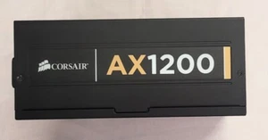 Fuente de alimentación totalmente modular Corsair Professional Series, Gold 80 PLUS AX1200 - Imagen 1 de 7