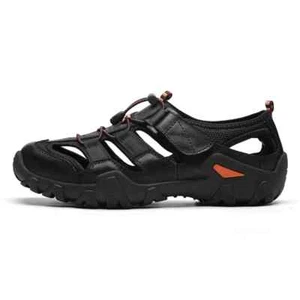 Sandali estivi uomo sandali antiscivolo traspiranti trekking casual scarpe da spiaggia - Foto 1 di 27