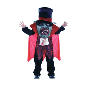 Childs Vampire Mad Hatter Halloween Fancy Dress Costume Age 10-12 Years - Picture 1 of 1