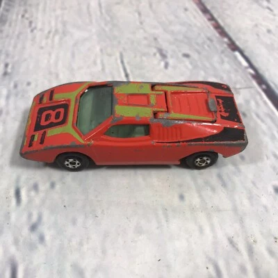 Matchbox Superfast 1973 Lesney England Lamborghini Countach Diecast Car 1:64 Red - Image 1 of 4