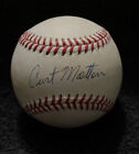 Curt Motton Baltimore Orioles SIGNED Autograph Vintage OAL Baseball Beckett COA