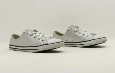 Converse All Star Dainty Argento Basse Usate EUR 38 UK 5 US 7 (Cod.SS3145) Donna - Immagine 1 di 4