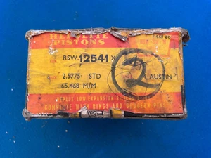 HEPOLITE FULL PISTON SET 12541 AUSTIN A40 SOMERSET, DEVON & NASH METROPOLITAN - Picture 1 of 5