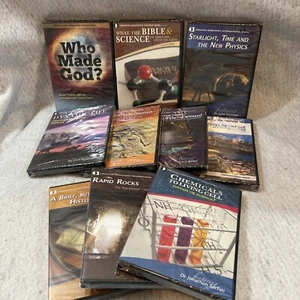 Creation Ministries DVD Lot Home School Science Education Lot 10 Sealed - Picture 1 of 24